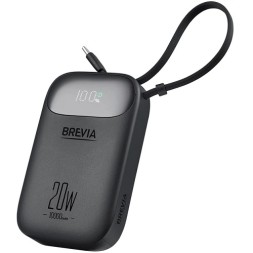 45420CMB BREVIA Універсальна мобільна батарея BREVIA 10000mAh 20W CompactMini cable