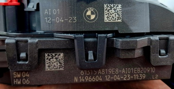 BMW OE BMW G01 G07 G31 Комплексний перемикач Манетка 5A819E8