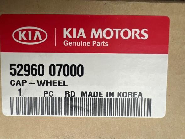 Kia OE 5296007000, DWP545101OE Ковпаки комплект ковпаків 13" Kia Picanto 5296007000 Новий оригінал