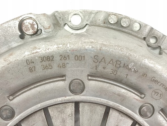Saab заводська комплектація 8736548 Притиск зчеплення saab 9-3 2.0 турбо 1998-2003 8736548 / 3082261001