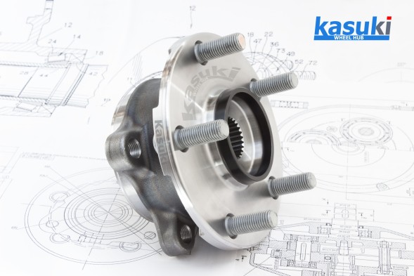 Kasuki KAS006P; 1T0 498 621 x2 2x Ступиця колеса підшипник ПЕРЕДНЯ SKODA OCTAVIA MK2 II