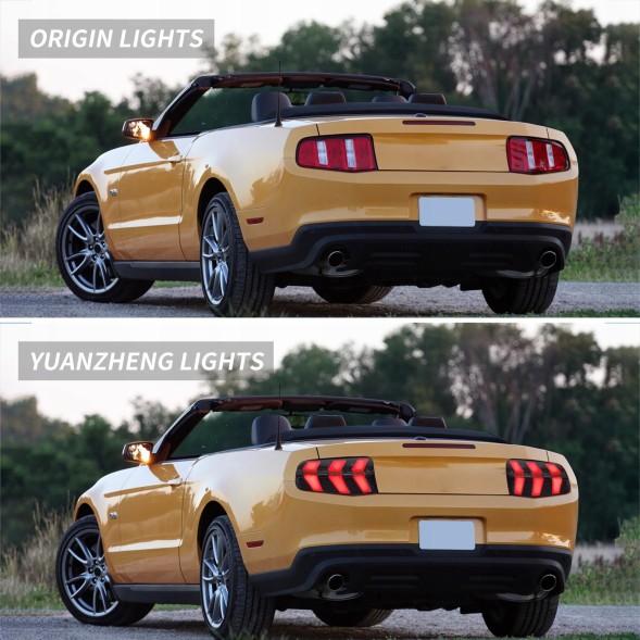 VLAND LDFO92 mhm Комплект задніх ліхтарів Vland Led Neon Dynamic Diodes Ford Mustang V 5 Lift 2009-14