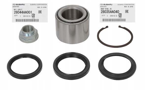 Subaru OE KIT-0219-W 28016FC001 28015AA110 28015AA100 28035AA040 28015AA090 28044AA001 Ремкомплект задньої півосі SUBARU 28016FC001 28015AA090 OE