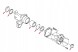 Subaru OE KIT-0219-W 28016FC001 28015AA110 28015AA100 28035AA040 28015AA090 28044AA001 Ремкомплект задньої півосі SUBARU 28016FC001 28015AA090 OE