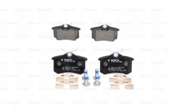 Bosch 0 986 494 596 + 0 986 479 B22 VW PASSAT B5 FL Комплект диски + колодки bosch задня частина passat b5