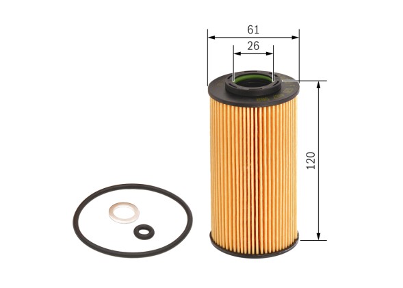 F026407062 BOSCH Фільтр оливи