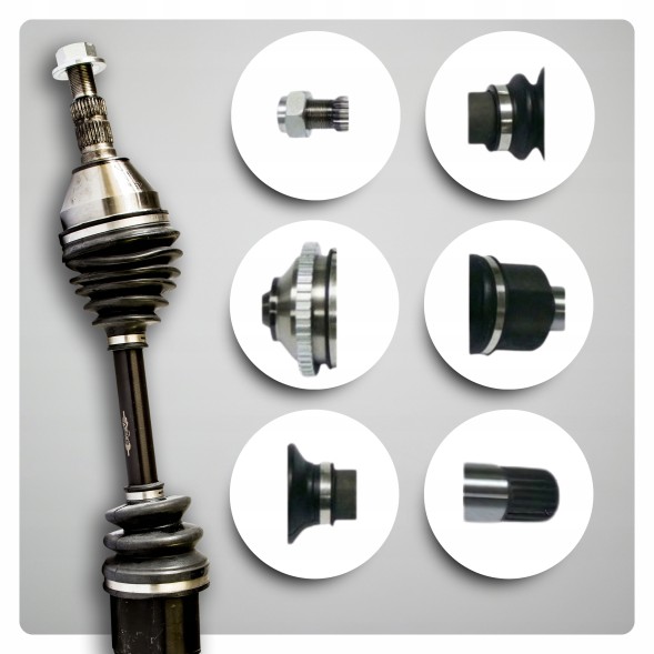 BRV  Піввісь ліва opel vectra c (z03) 1.9 cdti manual м32 нова