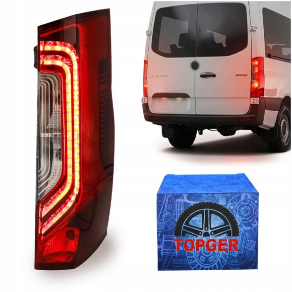 TOPGER KLR-ME-103+ELEK SPRINTER 910 ЗАДНІЙ ЛІХТАР ПРАВИЙ MERCEDES SPRINTER 910 2018 ЕЛЕКТРИКА LED