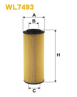 WL7493 WIX FILTERS Фільтр оливи