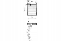 Valeo 812441 VAL/ZS Обігрювач kia cee'd 07- hyundai i30 07- valeo