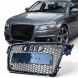 Китай Grill Plaster Miodu Audi A4 B8 2007-2011 Przedlift Решітка радіатора чорна "стільники" для Audi A4 B8
