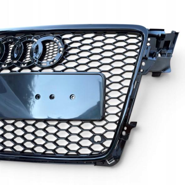 Китай Grill Plaster Miodu Audi A4 B8 2007-2011 Przedlift Решітка радіатора чорна "стільники" для Audi A4 B8