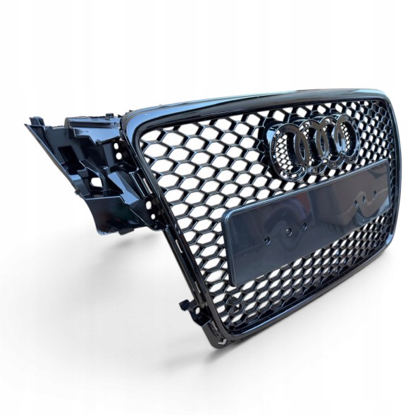 Китай Grill Plaster Miodu Audi A4 B8 2007-2011 Przedlift Решітка радіатора чорна "стільники" для Audi A4 B8