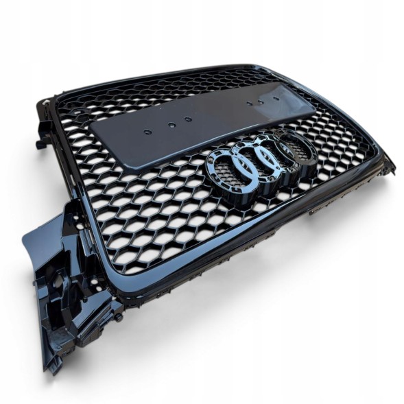 Китай Grill Plaster Miodu Audi A4 B8 2007-2011 Przedlift Решітка радіатора чорна "стільники" для Audi A4 B8