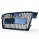 Китай Grill Plaster Miodu Audi A4 B8 2007-2011 Przedlift Решітка радіатора чорна "стільники" для Audi A4 B8