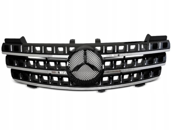 Китай TTGRME28 РЕШІТКА MERCEDES W164 05-08 ЧОРНИЙ ХРОМ