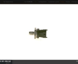 Bosch 0 281 002 836 Датчик тиску палива