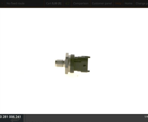Bosch 0 281 002 836 Датчик тиску палива