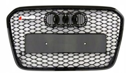 Китай AD451208-555 AUDI A6 C7 11- РЕШІТКА РАДІАТОРА СІТКА ЧОРНИЙ ГЛЯНЕЦЬ 4G0853651