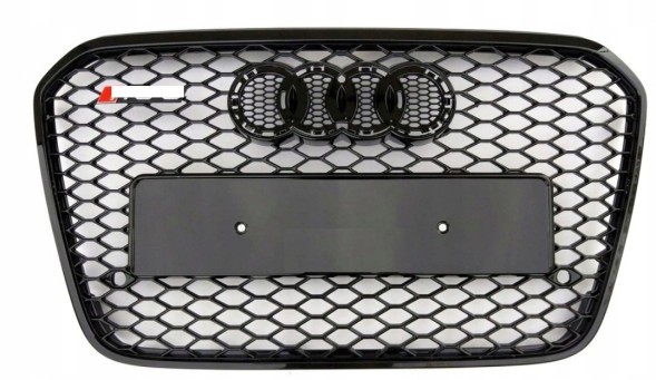 Китай AD451208-555 AUDI A6 C7 11- РЕШІТКА РАДІАТОРА СІТКА ЧОРНИЙ ГЛЯНЕЦЬ 4G0853651