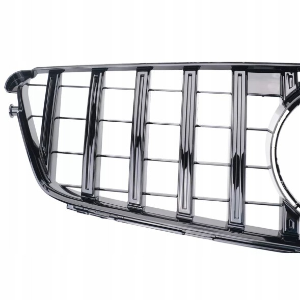 PELOPTICAR A204037 ГРИЛЬ АТРАПА MERCEDES W204 C204 S204 07-11 PANAMERICANA ЧОРНИЙ ГЛЯНЕЦЬ