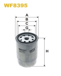 WF8395 WIX FILTERS Фільтр палива