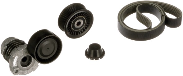 K017PK1570 GATES Натяг паса з елементами монтажу