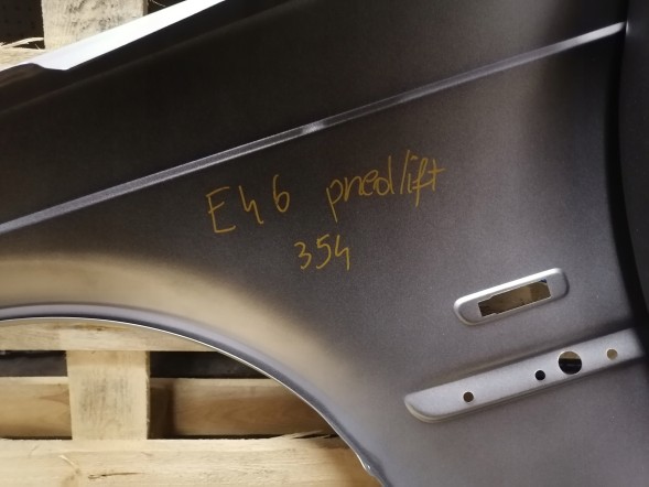 Polcar BŁOTNIK PRAWY PRZÓD BMW E46 PRZEDLIFT 354 SEDAN KOMBI 1998-2001 БРИЗКОВИК ПРАВИЙ ПЕРЕДНІЙ BMW E46 ПЕРЕДЛІФТ 354 СЕДАН УНІВЕРСАЛ 1998-2001