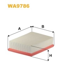 WA9786 WIX FILTERS Фільтр повітряний
