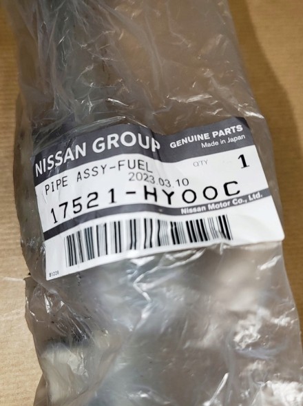 Nissan OE НОВА ОРИГІНАЛЬНА РАМПА ВПРИСУВАННЯ RENAULT MEGANE IV 1.6TCE 17521HY00C