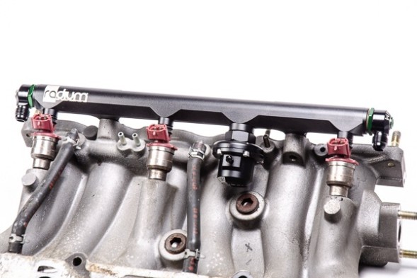 Китай USA-RAD-20-0465 Паливна рейка Mazda 20B-REW Radium Engineering