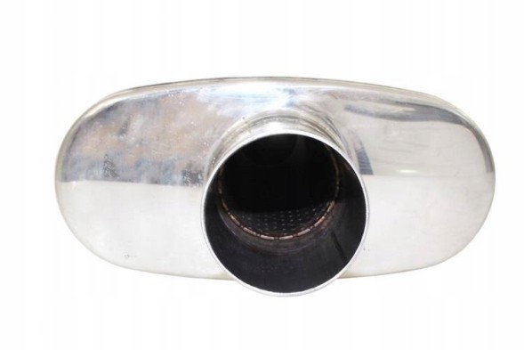 Turboworks TW-TL-604 Глушник центральний камерний 76мм turboworks 304ss 355мм