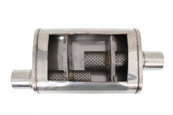 Turboworks TW-TL-604 Глушник центральний камерний 76мм turboworks 304ss 355мм
