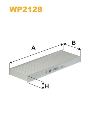 WP2128 WIX FILTERS Фільтр салону