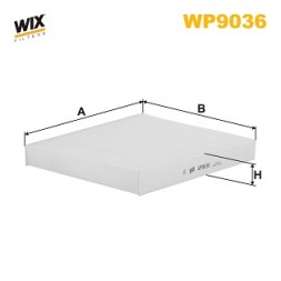 WP9036 WIX FILTERS Фільтр салону