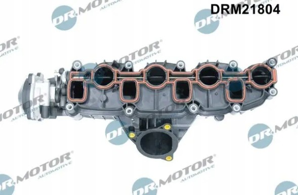 Dr.Motor DRM 21804 0846 Всмоктуючий колектор + Прокладка всмоктуючого впускного колектора Dr.Motor Automotive