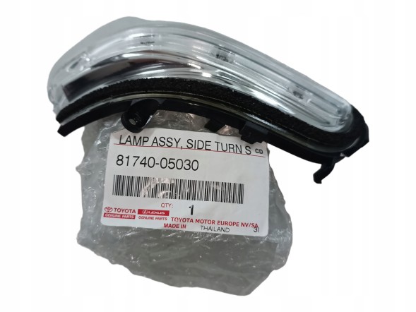 Toyota заводська комплектація 81740-05030 Toyota oe avensis t25 поворотник дзеркала лівий