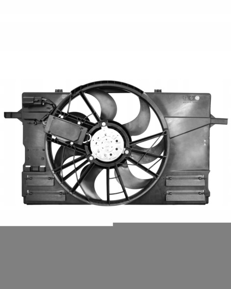Polcar 905023W1 Вентилятор з корпусом volvo v50 905023w1