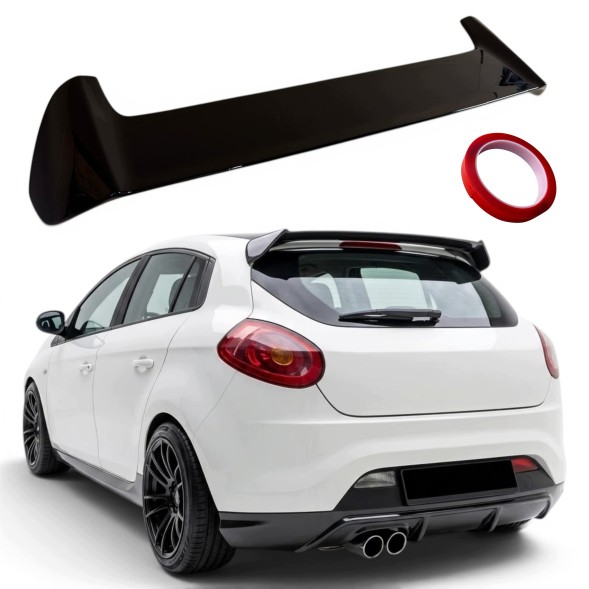 Китай Lotka Spoiler FIAT BRAVO Спойлер FIAT BRAVO 2004-2012 Чорний Глянець Накладка на багажник