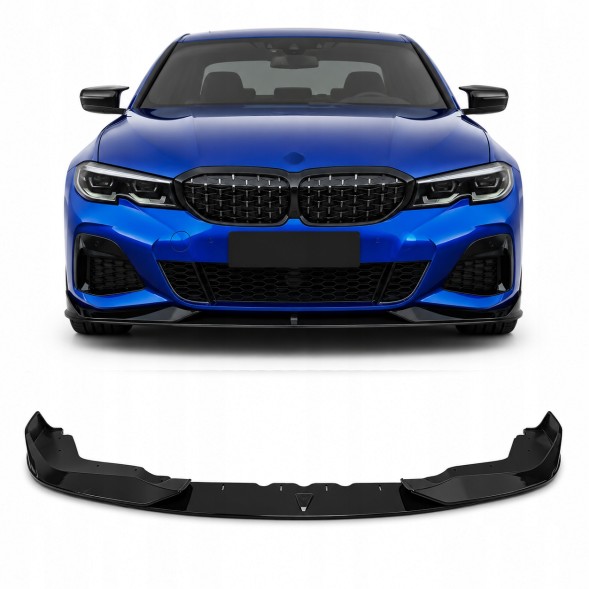 Китай SG20MPAKIETAC НАКЛАДКА БАМПЕРА SPLITTER G20 PRE ПЕРЕДЛІФТ МПАКЕТ ЗМІННОГО СТРУМУ Чорний Блиск