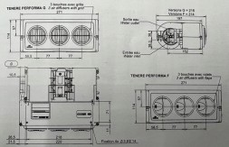 Siroco 22284 Додатковий водяний універсальний тен 12в 6квт/ф