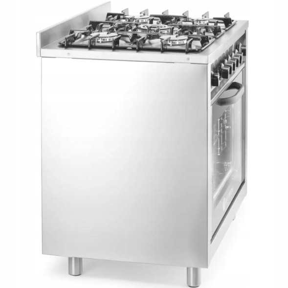 Китай WEW-SC-HP-1000919 Газова плита Hendi 5 пальників з конвекційною духовкою для ресторанів