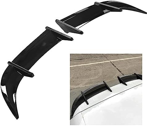 0AMS Universal Spoiler, ABS Car Akcesoria ALERON Universal Deportivo Para Auto z Klejami do Bagażnika Samochodowego (Jasna czerń) УНІВЕРСАЛЬНИЙ СПОРТИВНИЙ СПОЙЛЕР ABS ДЛЯ БАГАЖНИКА АВТОМОБІЛЯ ЧОРНИЙ