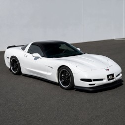 JGD ATTACK JGD-CORVC5-CSEMB+JGD-CORVC5-SSEMB Накладки на пороги + Спойлер бампера - Матовий CHEVROLET CORVETTE C5 1997-2004