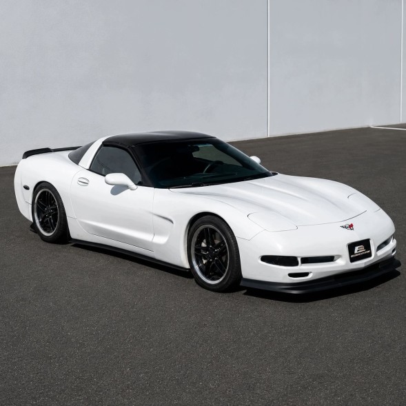 JGD ATTACK JGD-CORVC5-CSEMB+JGD-CORVC5-SSEMB Накладки на пороги + Спойлер бампера - Матовий CHEVROLET CORVETTE C5 1997-2004