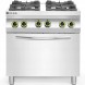 Китай WEW-SC-HP-1000921 Газова плита Hendi 4 конфорки, електрична конвекційна духовка GN1/1