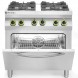 Китай WEW-SC-HP-1000921 Газова плита Hendi 4 конфорки, електрична конвекційна духовка GN1/1