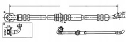 Sam 1052 ГАЛЬМІВНІ ДРОТИ ГНУЧКІ ГУМОВІ SUZUKI JIMNY ЛІФТ +4" KPL 4Х4