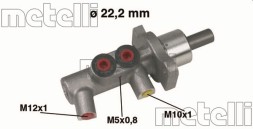 05 0383 METELLI Циліндр гідравлічний гальмівний