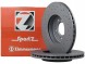 Zimmermann 150.1294.52 Гальмівний диск zimmermann sport coat з фронтом bmw 3 e46 99-07 z4 e86